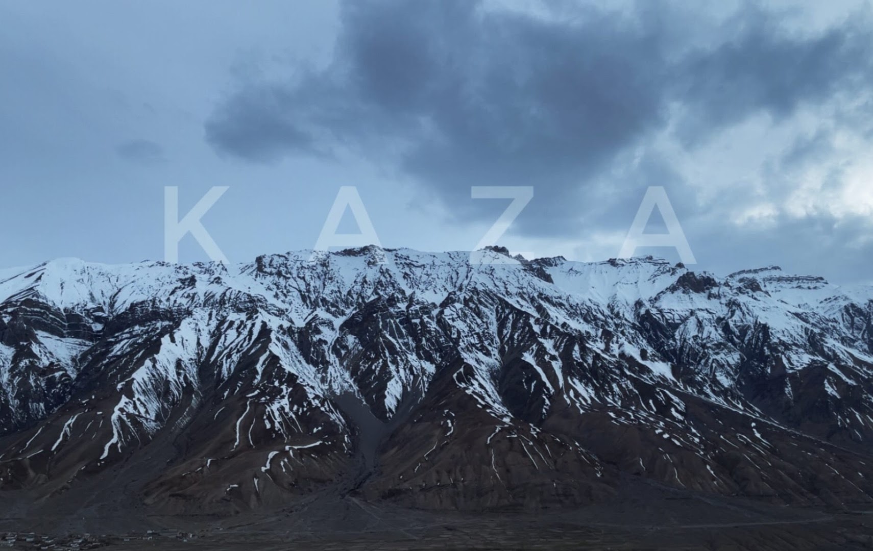 Kaza valley landscape