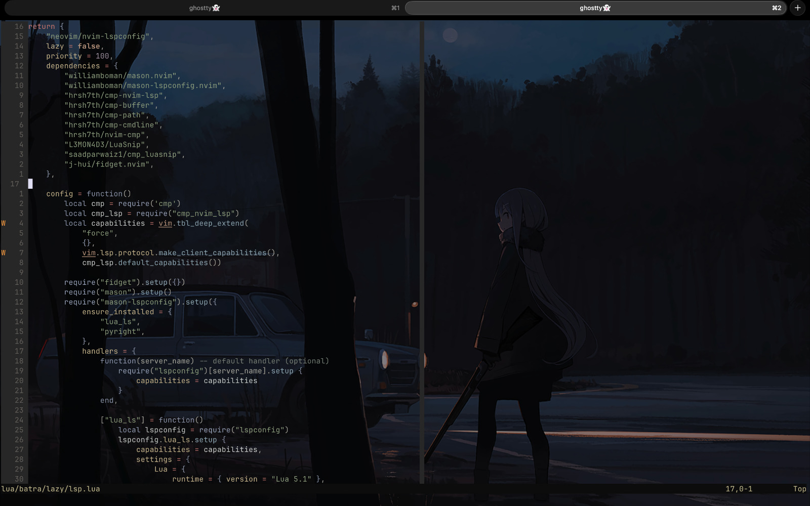 My current neovim theme